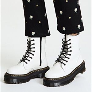 Doc Marten White Jadon Boots BNWT